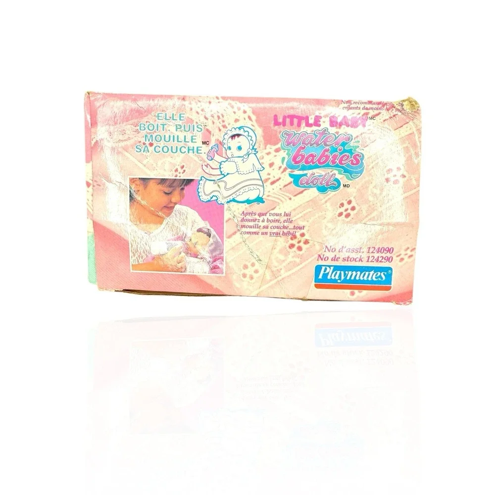 Playmates 1995 Vintage Water Babies Doll Dress With Original Box And Accessories